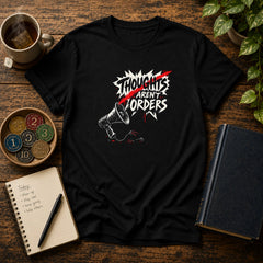 Thoughts Aren't Orders - Premium Cotton T-Shirt Into Recovery