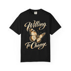 Willing to Change (Butterfly) Recovery T-Shirt