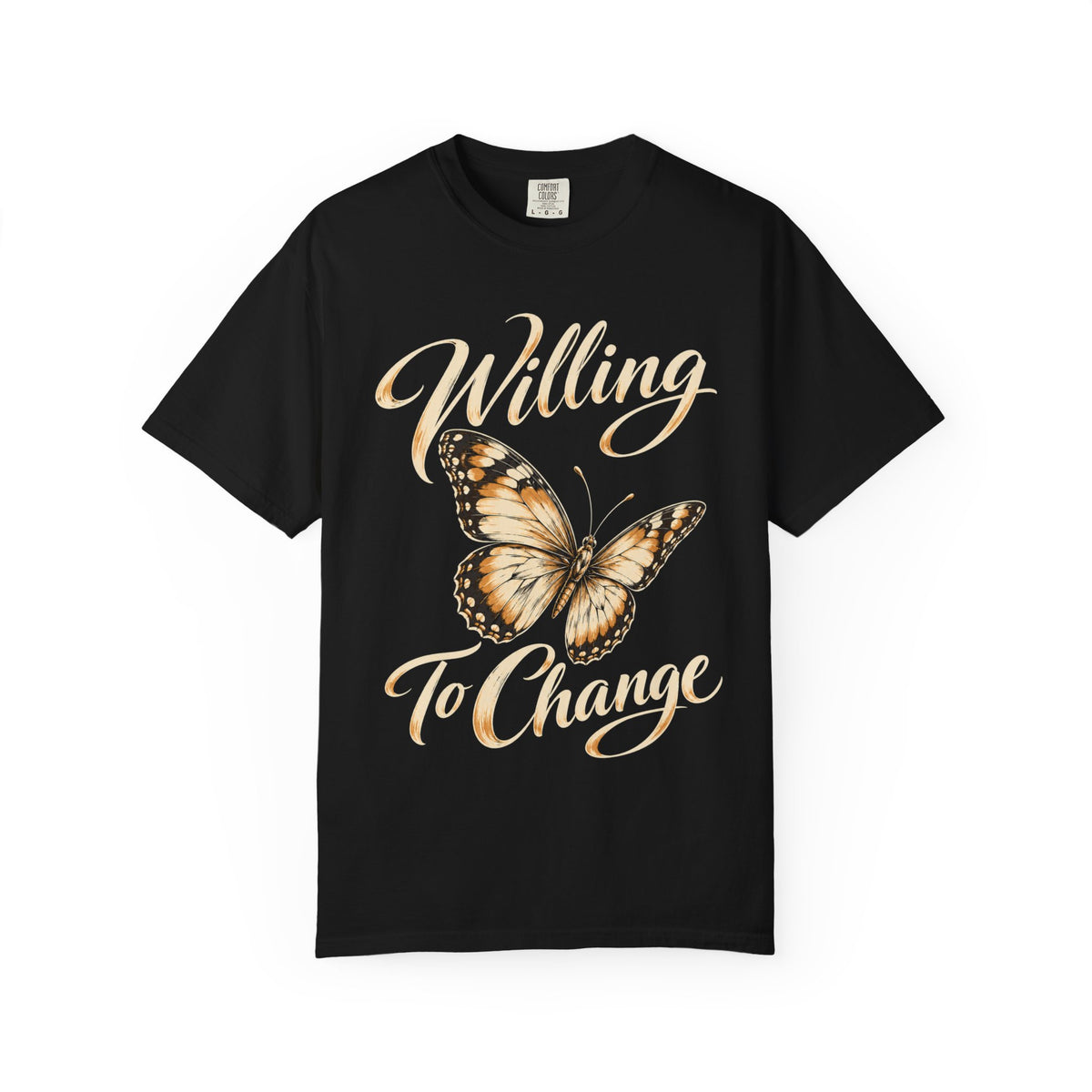 Willing to Change (Butterfly) Recovery T-Shirt