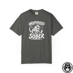 Unsupervised But Sober - Comfort ColorsÂ® T-Shirt Into Recovery