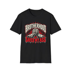 Brotherhood Saved My Ass 12-Step Recovery T-Shirt
