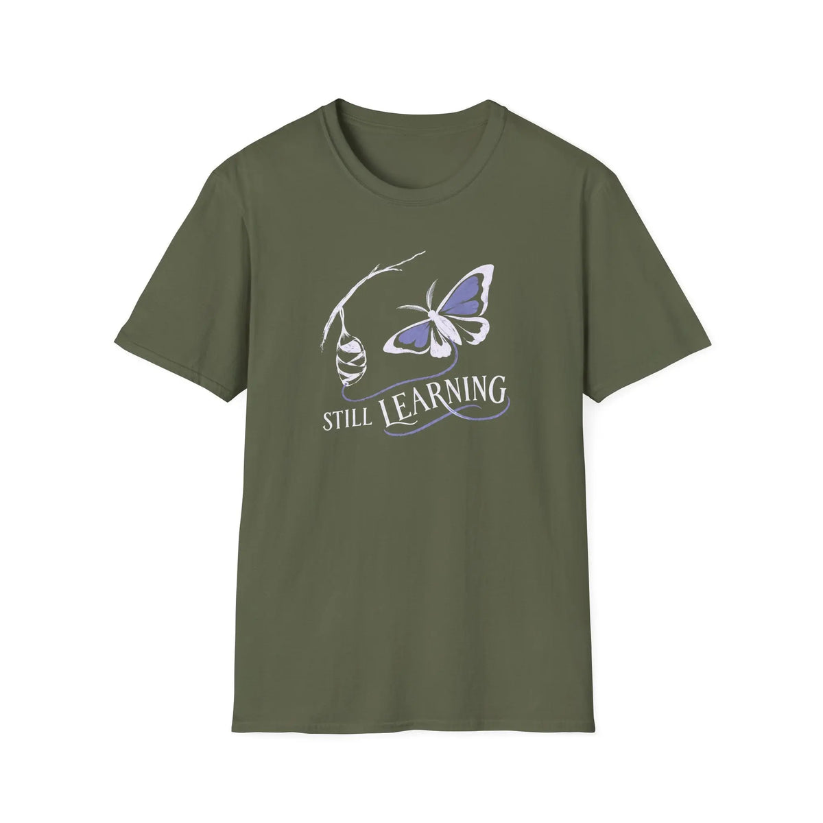 Still Learning - Premium Cotton T-Shirt Into Recovery