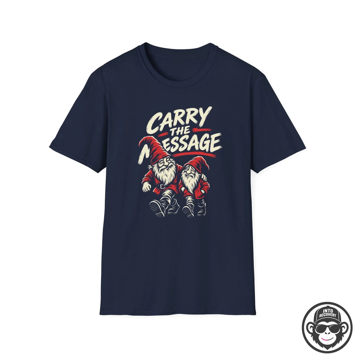 Carry The Message - Premium Cotton T-Shirt Into Recovery
