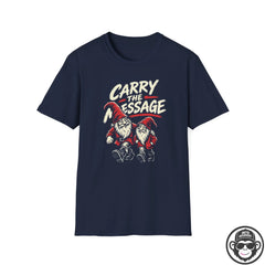 Carry The Message - Premium Cotton T-Shirt Into Recovery