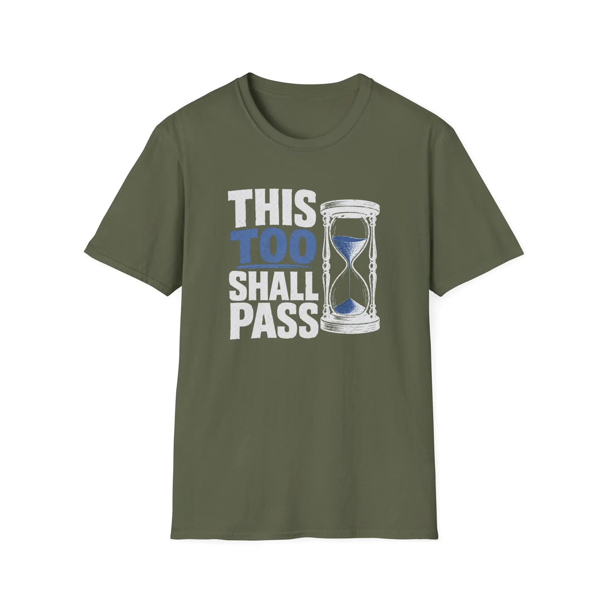 This Too Shall Pass - Premium Cotton T-Shirt Into Recovery
