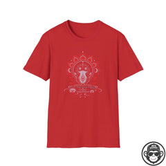 Meditative Frog - Premium Cotton T-Shirt Into Recovery