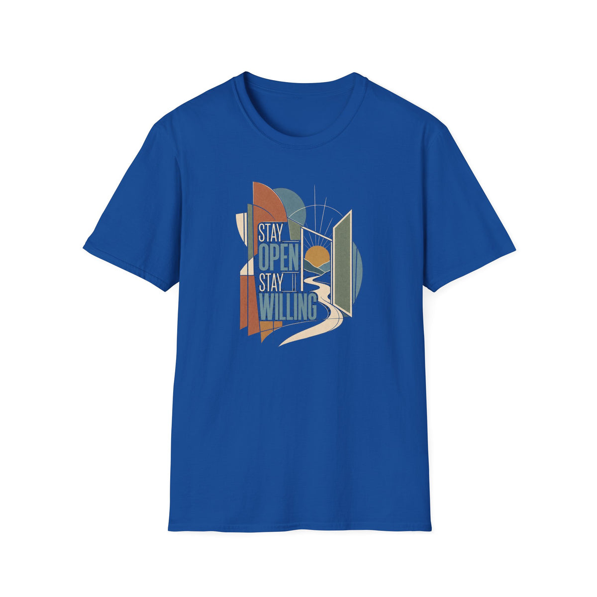 Stay Open Stay Willing Inspirational T-Shirt