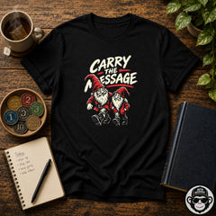 Carry The Message - Premium Cotton T-Shirt Into Recovery