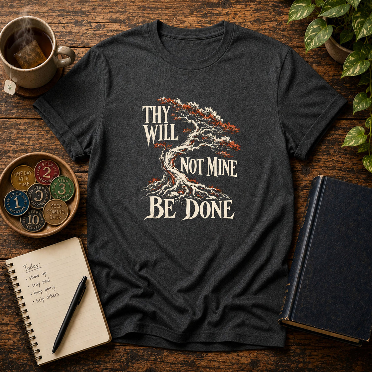 Thy Will Be Done T‑Shirt Recovery T-Shirt