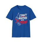 I Don't Negotiate With Cravings - Premium Cotton T-Shirt Into Recovery
