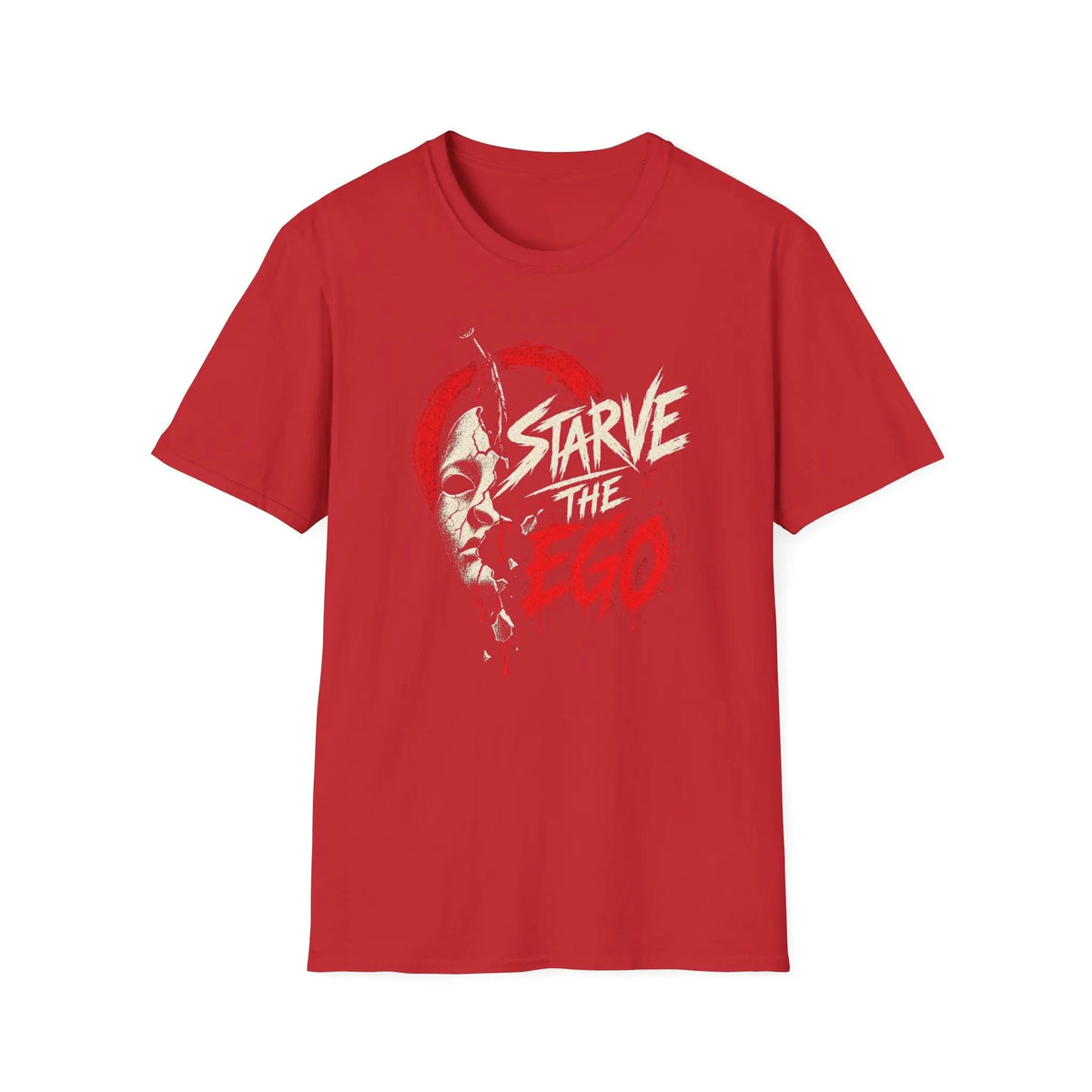 Starve The Ego - Premium Cotton T-Shirt Into Recovery