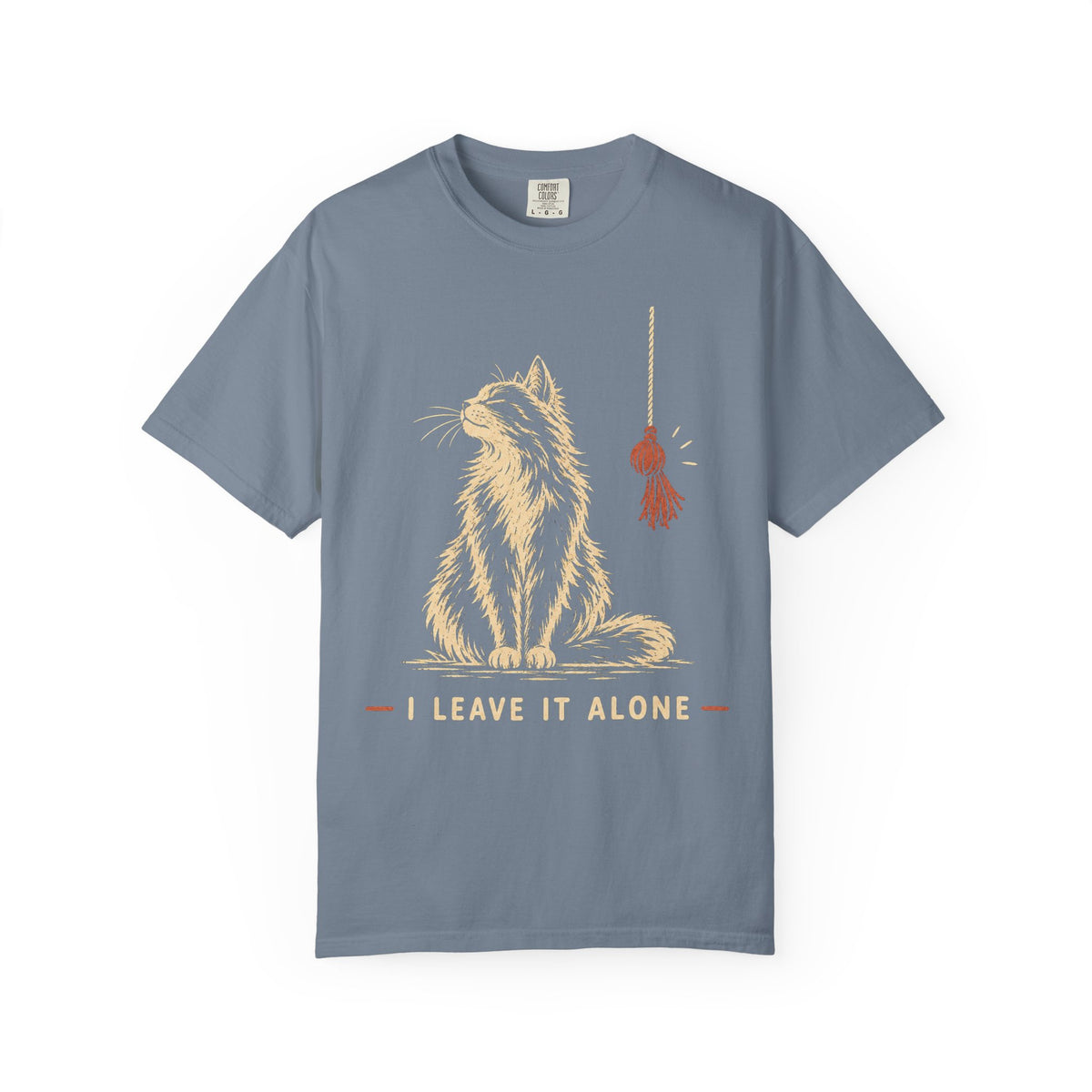 I Leave It Alone Cat Recovery T-Shirt