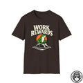 Work Rewards w/ Frog Graphic T-Shirt Into Recovery
