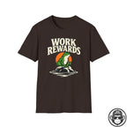 Work Rewards w/ Frog Graphic T-Shirt Into Recovery