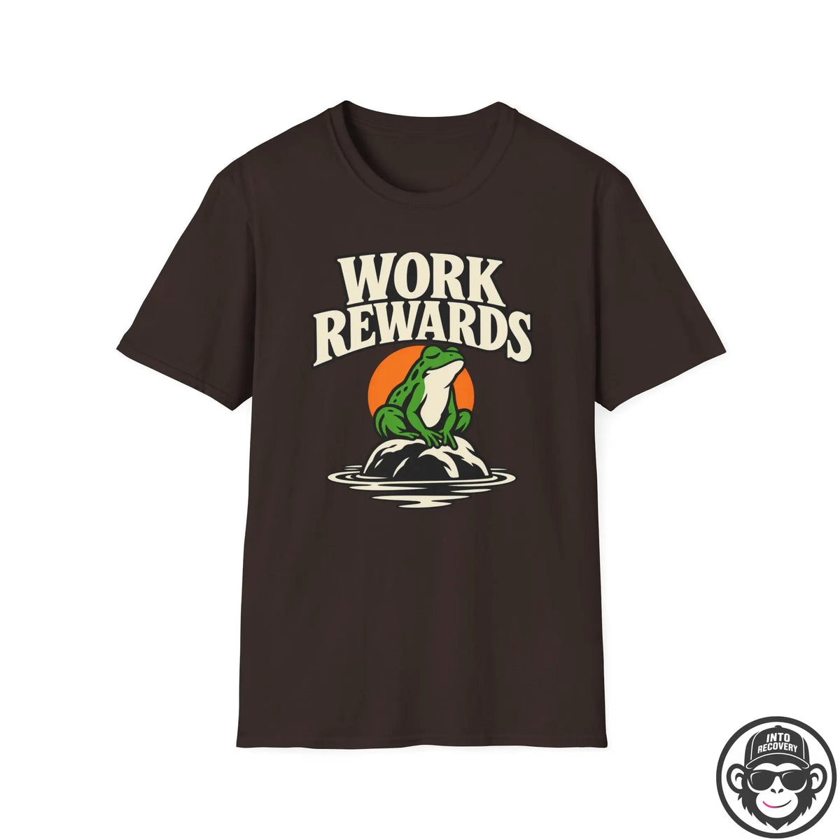 Work Rewards w/ Frog Graphic T-Shirt Into Recovery
