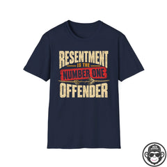 Resentment Is The Number One Offender Recovery T-Shirt Printify