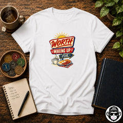 Worth Waking Up For - Comfort ColorsÂ® T-Shirt Into Recovery