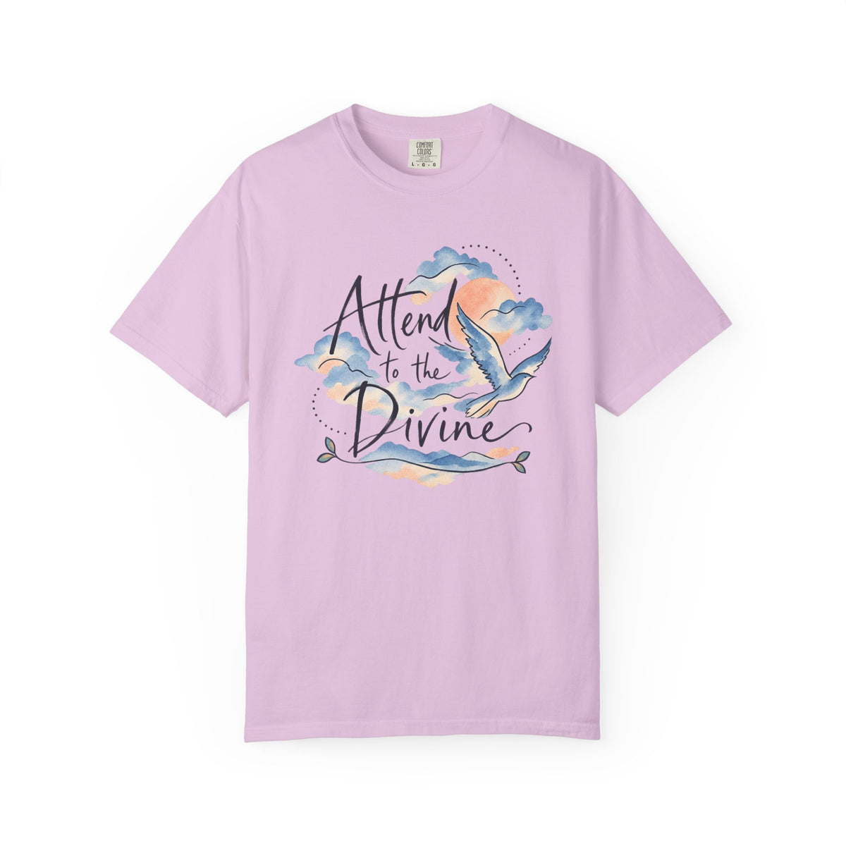 Attend to the Divine Spiritual Watercolor T-Shirt