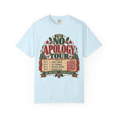 No Apology Tour Recovery Holiday T-Shirt