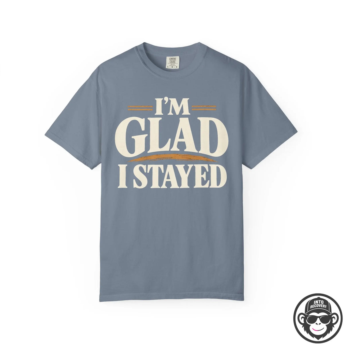I’m Glad I Stayed Recovery T-Shirt Into Recovery