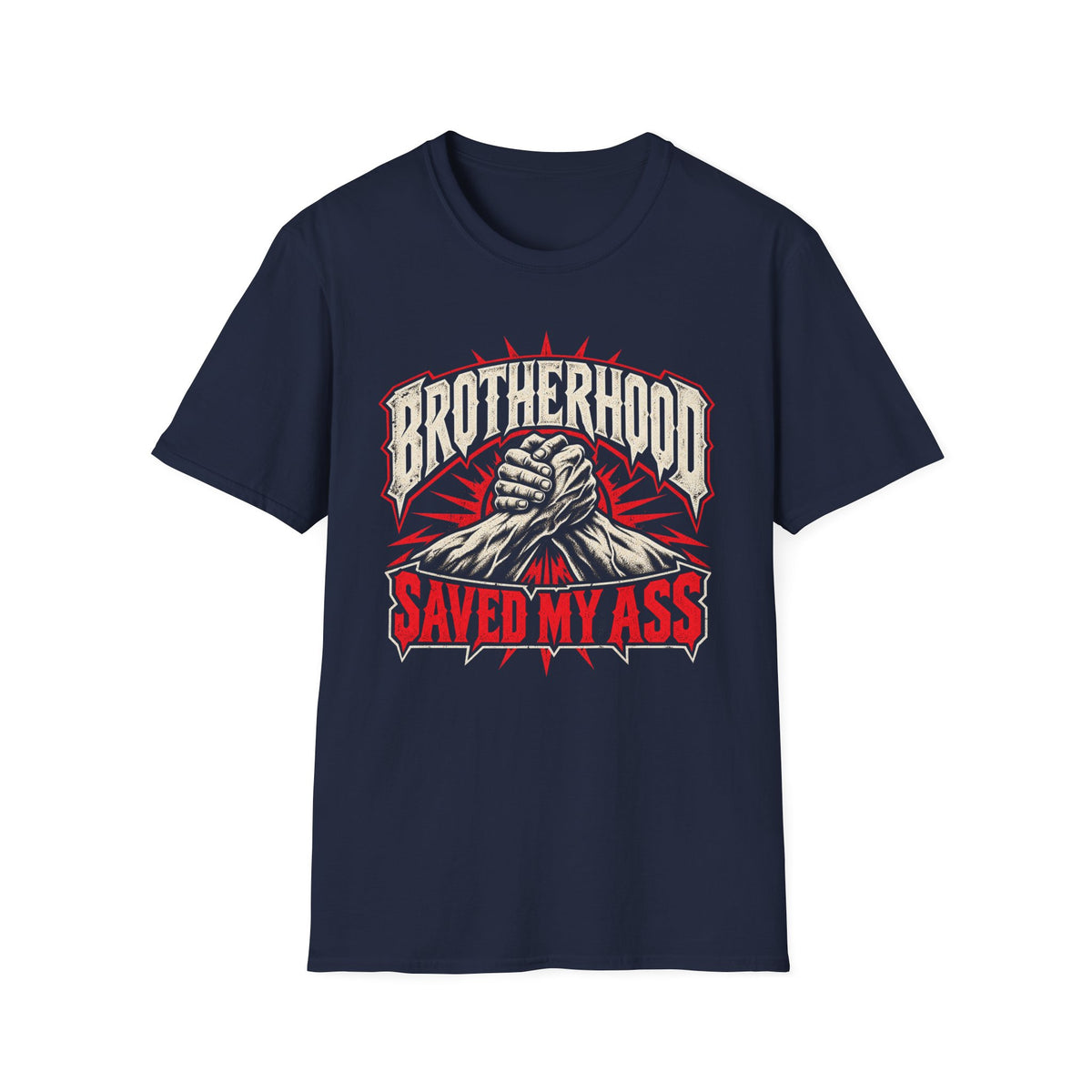 Brotherhood Saved My Ass 12-Step Recovery T-Shirt