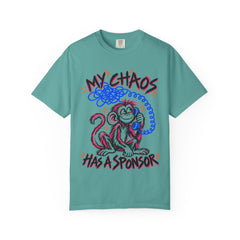 My Chaos Has a Sponsor Playful Monkey Recovery T-Shirt