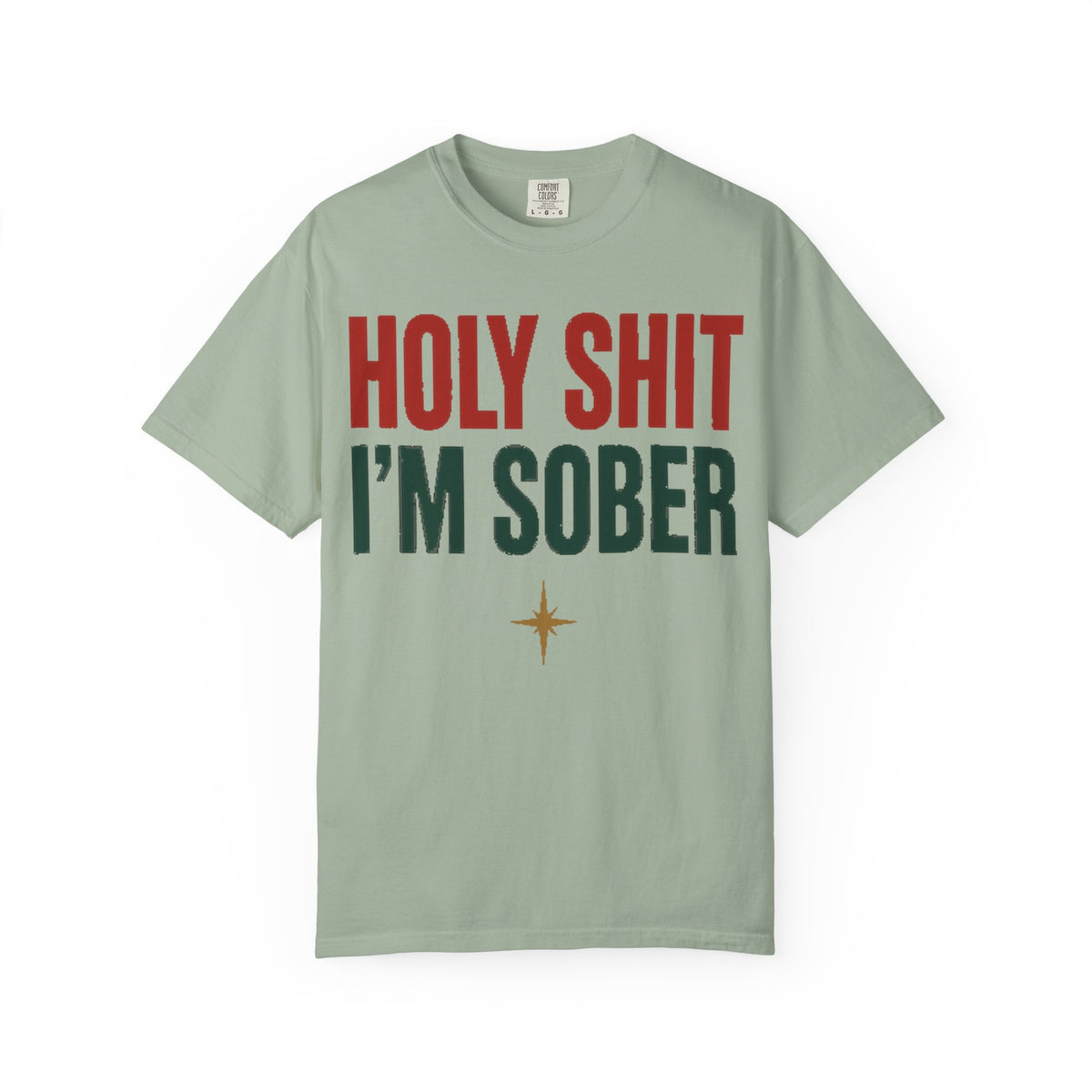 Holy Sh*t I'm Sober 12-Step Recovery T-Shirt