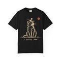 I Pause Now Cat & Bird Meditation T-Shirt