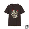 Sober As Hell Recovery T-Shirt Into Recovery