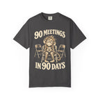 90 Meetings In 90 Days (Monkey) 12-Step Recovery T-shirt