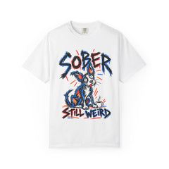 Sober Still Weird (Quirky Dog) T-Shirt