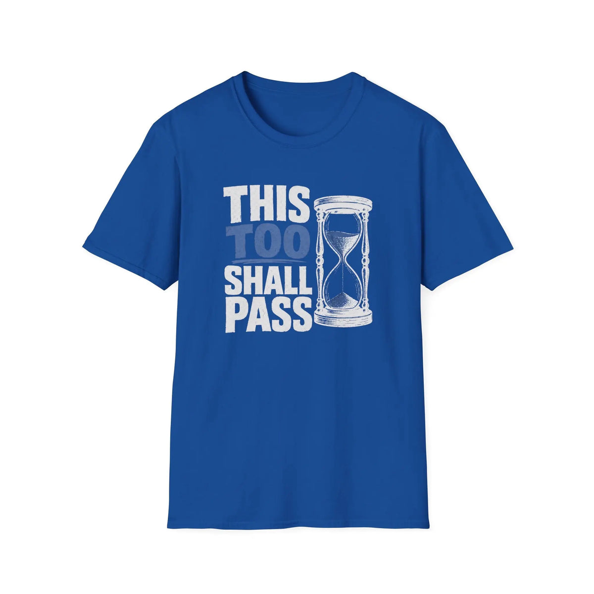 This Too Shall Pass - Premium Cotton T-Shirt Into Recovery