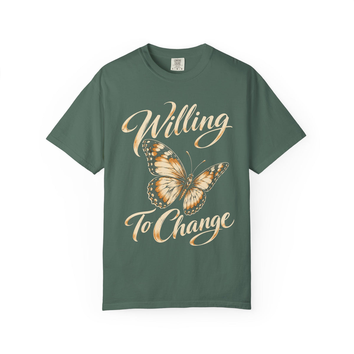 Willing to Change (Butterfly) Recovery T-Shirt