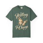 Willing to Change (Butterfly) Recovery T-Shirt