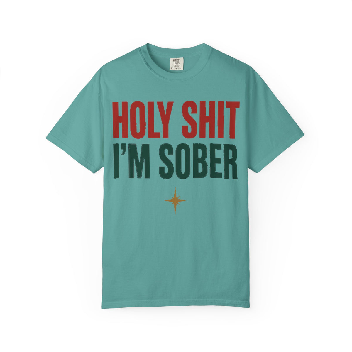Holy Sh*t I'm Sober 12-Step Recovery T-Shirt