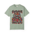 Surrender Takes Guts (Tiger) 12-Step Recovery T-Shirt
