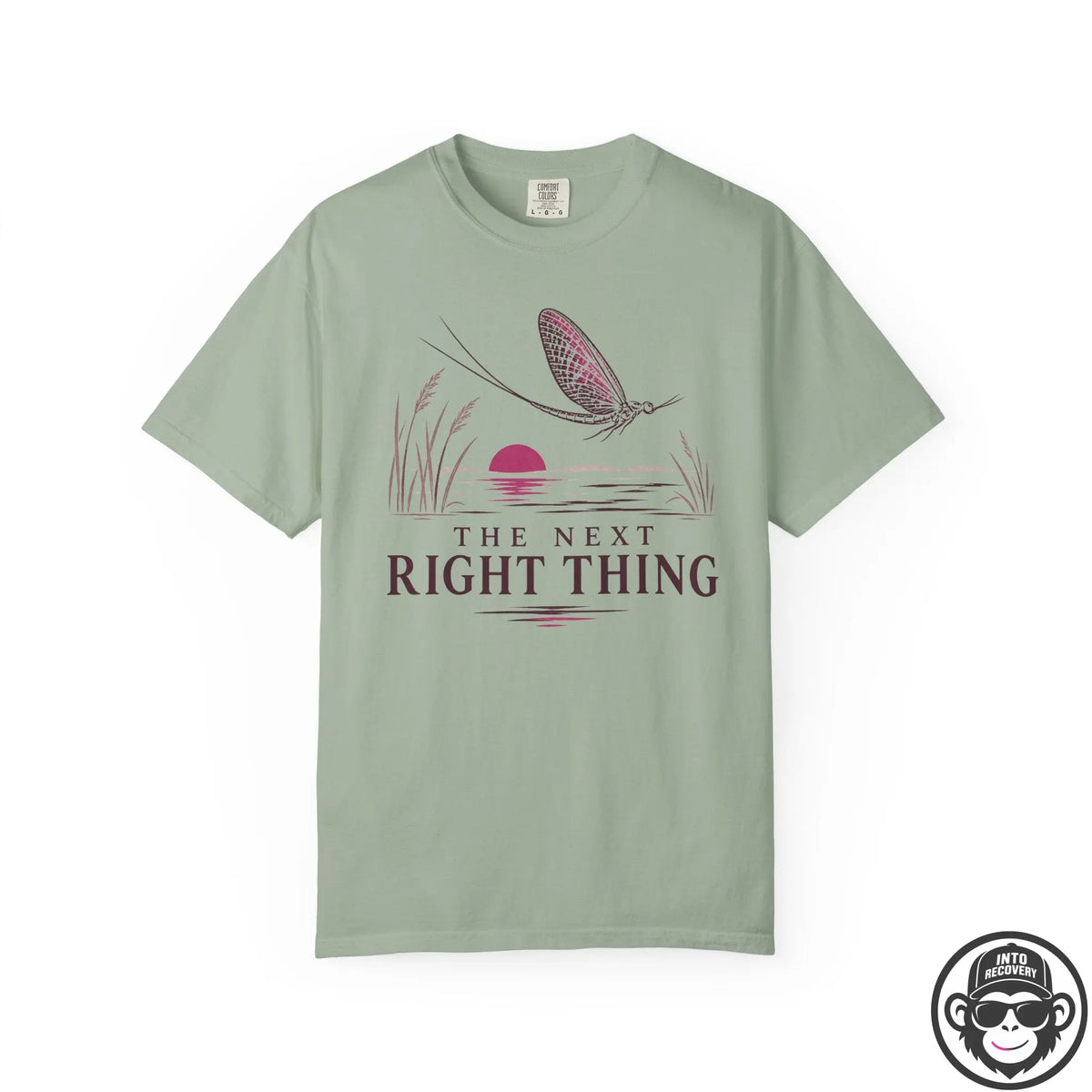 The Next Right Thing Mayfly Spiritual T-Shirt Printify
