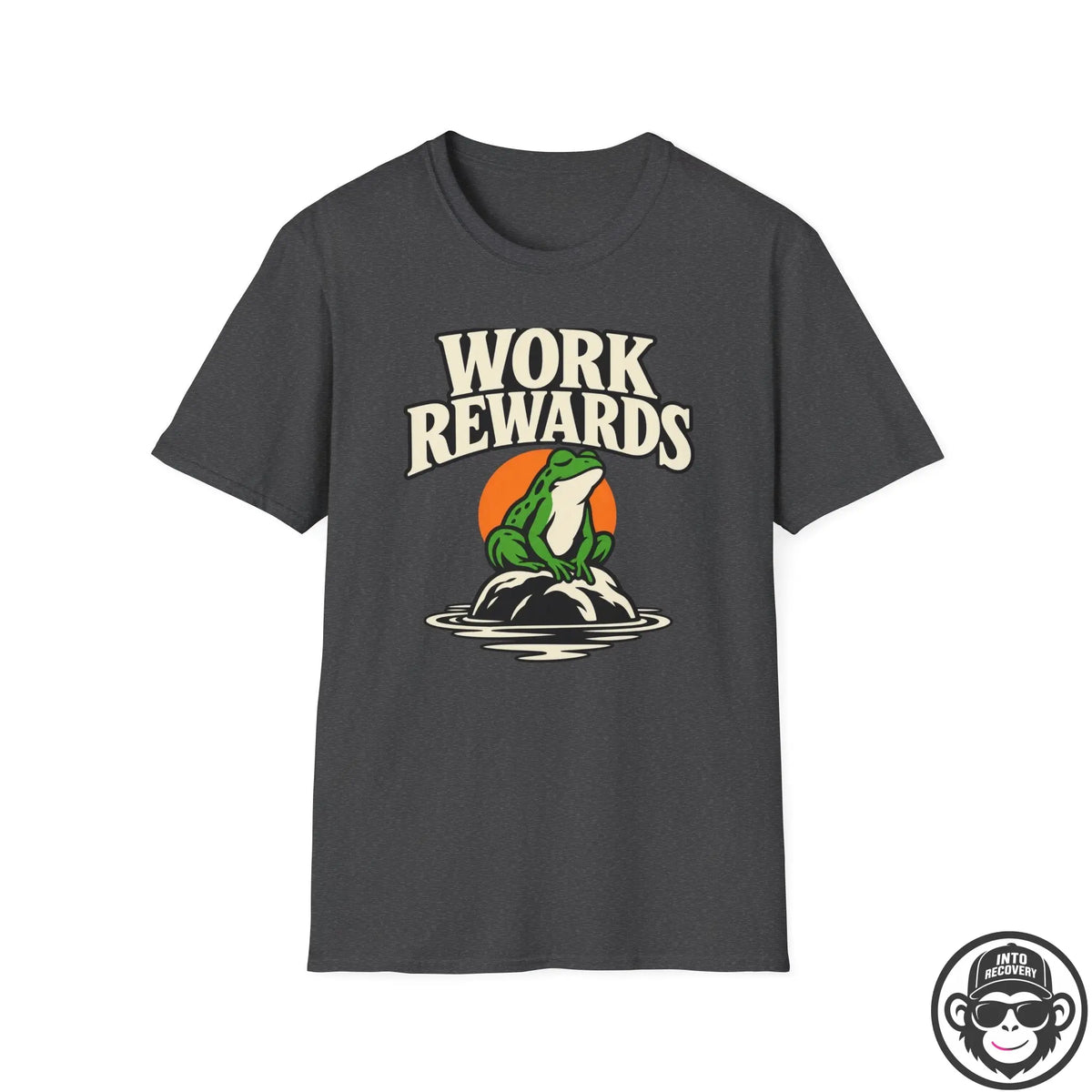 Work Rewards w/ Frog Graphic T-Shirt Into Recovery