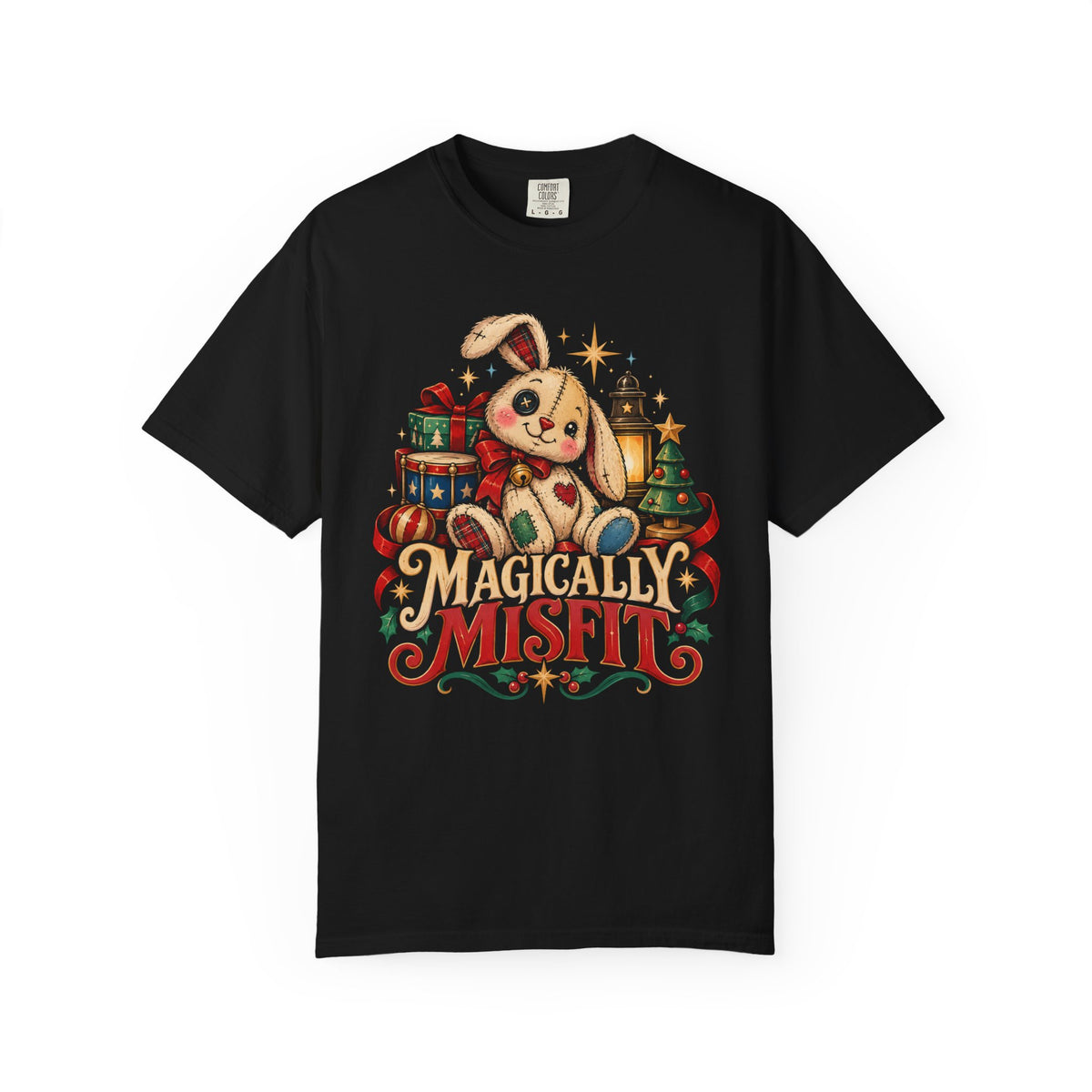 Magically Misfit Vintage Bunny Holiday T-Shirt
