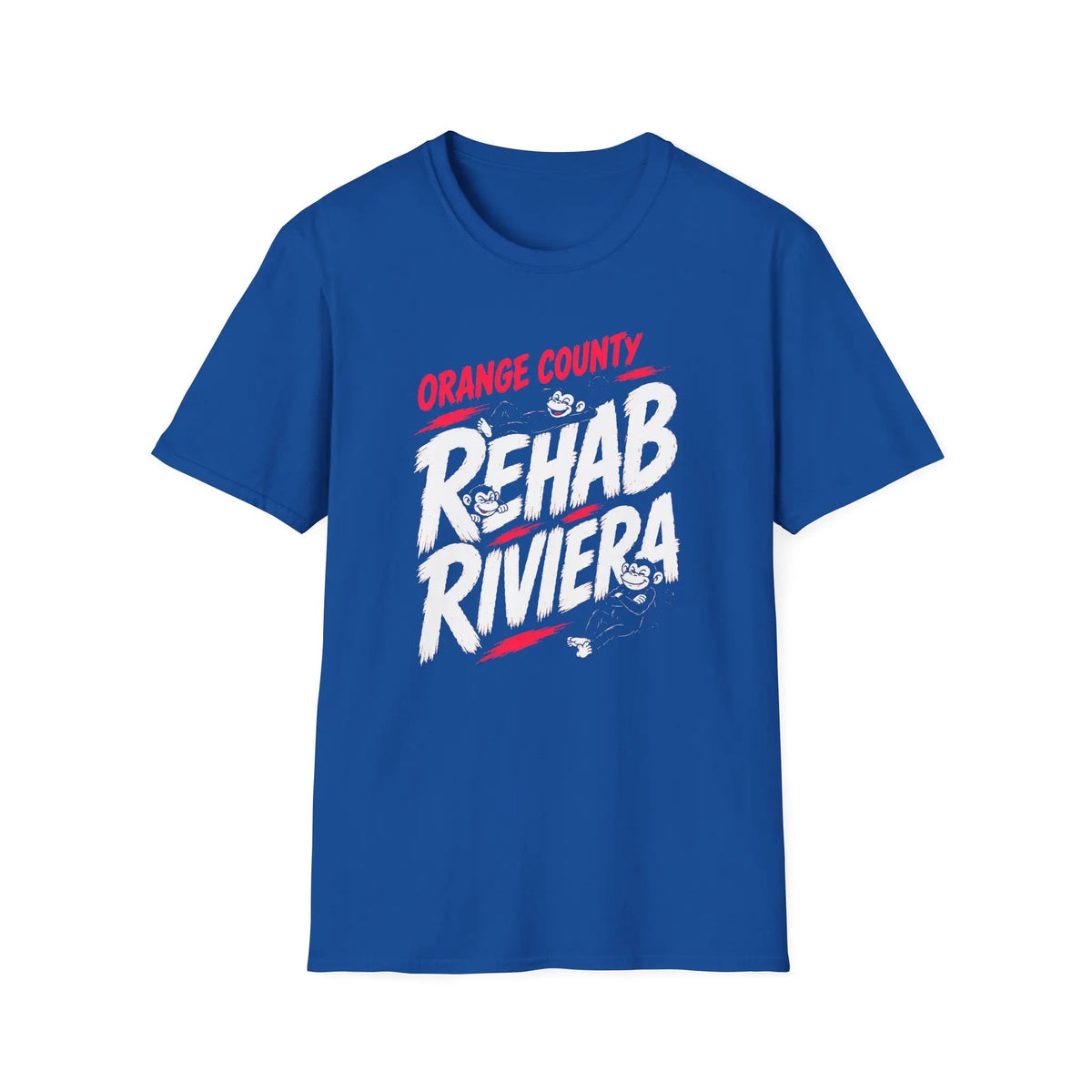 Orange County Rehab Riviera - Premium Cotton T-Shirt Into Recovery