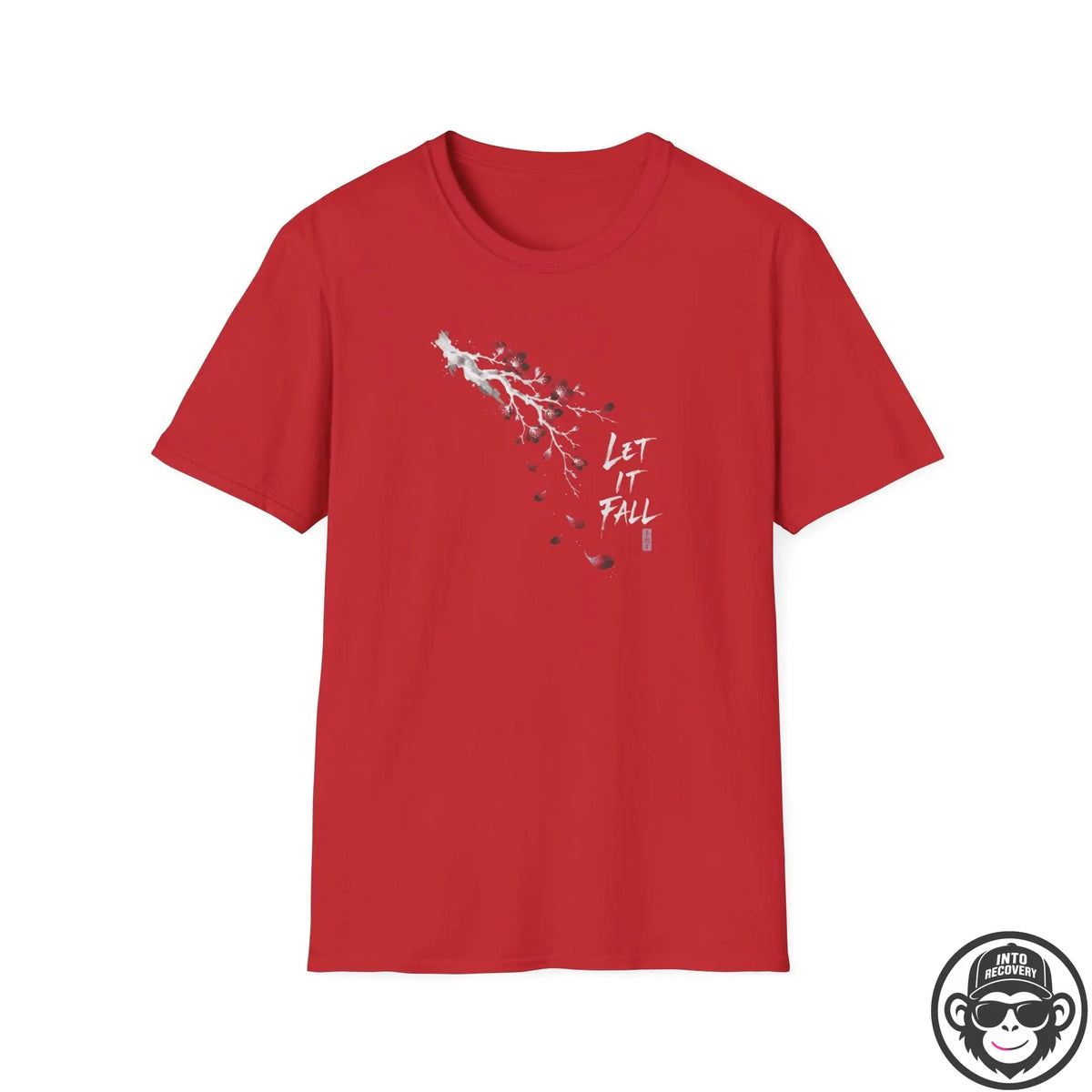Let It All Fall - Recovery Graphic T-Shirt Into Recovery