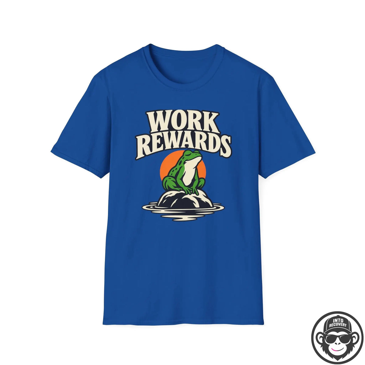 Work Rewards w/ Frog Graphic T-Shirt Into Recovery