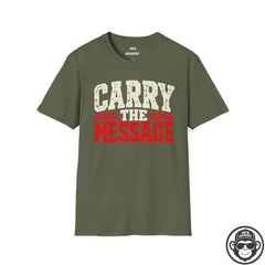 Carry the Message 12-Step T-Shirt Faith Printify