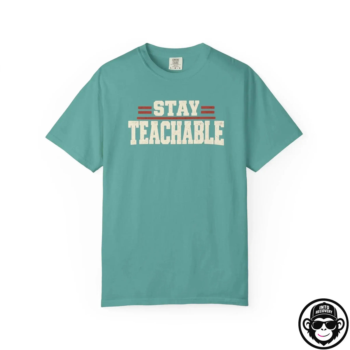 Stay Teachable - Comfort ColorsÂ® T-Shirt Into Recovery