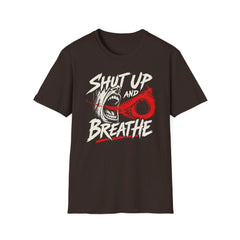 Shut Up And Breathe - Premium Cotton T-Shirt Into Recovery