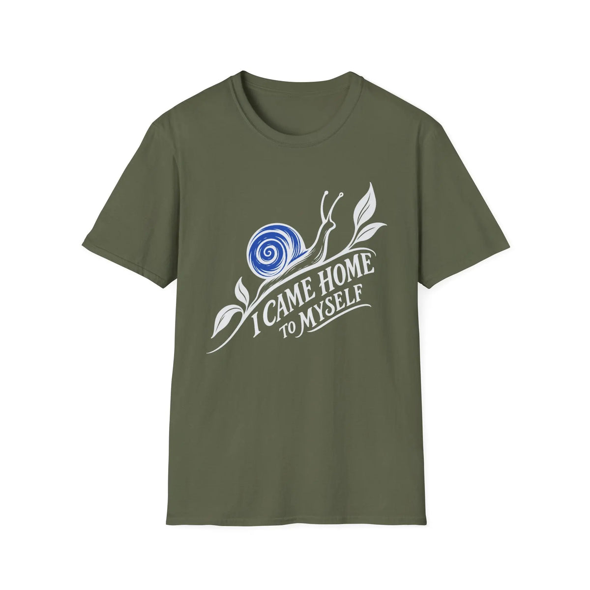 I Came Home To Myself - Premium Cotton T-Shirt Into Recovery