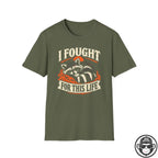 I Fought For This Recovery Racoon T-Shirt Into Recovery
