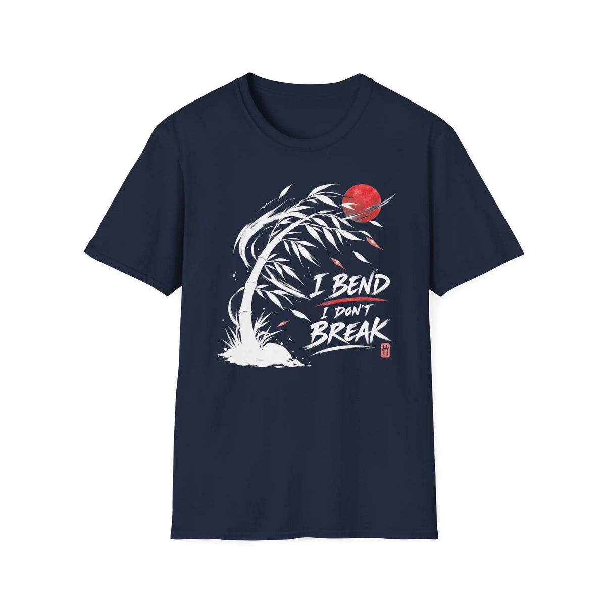 I Bend I Don't Break - Premium Cotton T-Shirt Into Recovery