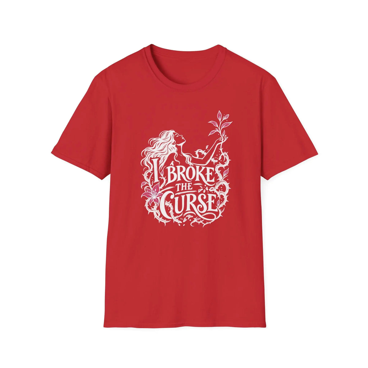 I Broke The Curse - Premium Cotton T-Shirt Into Recovery