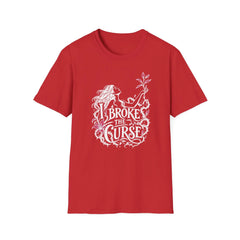 I Broke The Curse - Premium Cotton T-Shirt Into Recovery